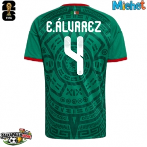 Meksiko Edson Alvarez #4 Kotipaita MM-kisat 2026 Lyhythihainen